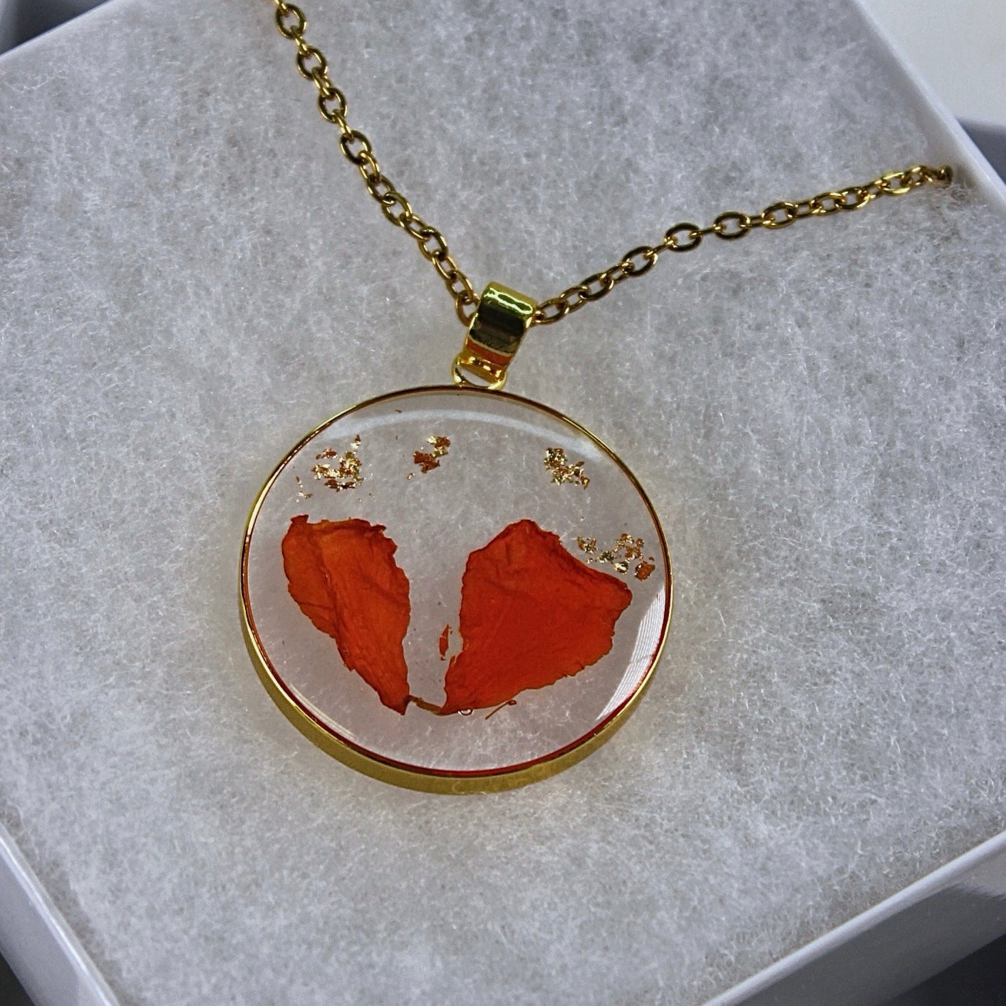 ORB Funky Orange Necklace
