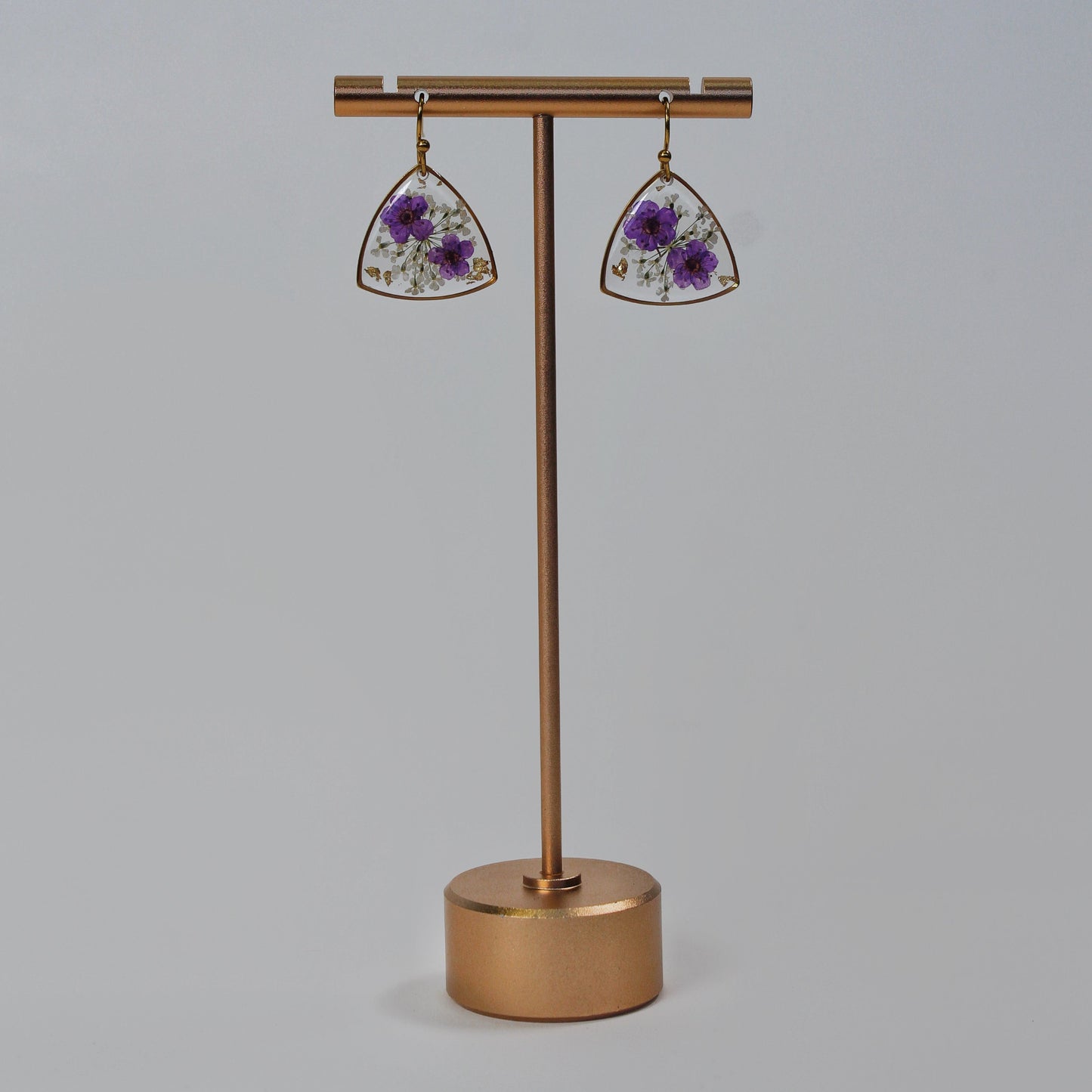 ORB Bluebell Earrings Purple