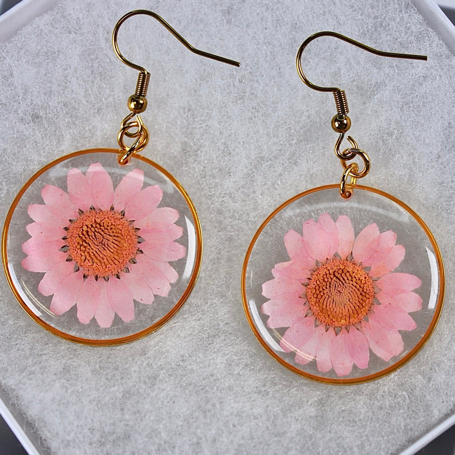 ORB Funky Earrings Pink