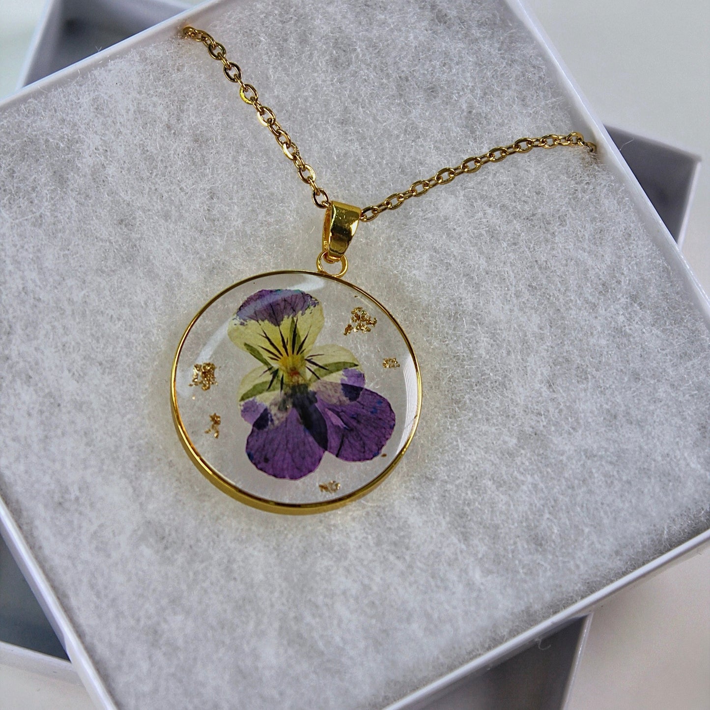 ORB Funky Purple/Yellow Necklace