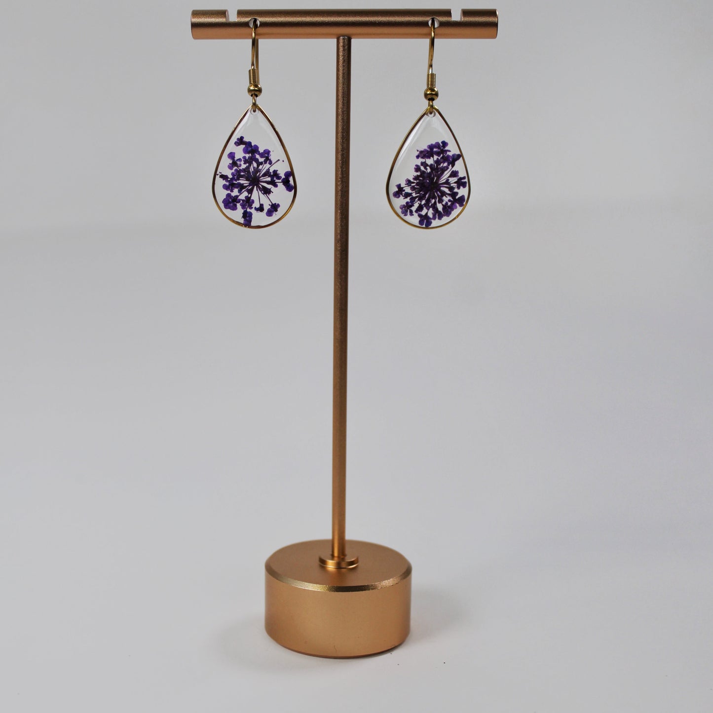 ORB Cleo Earrings Purple