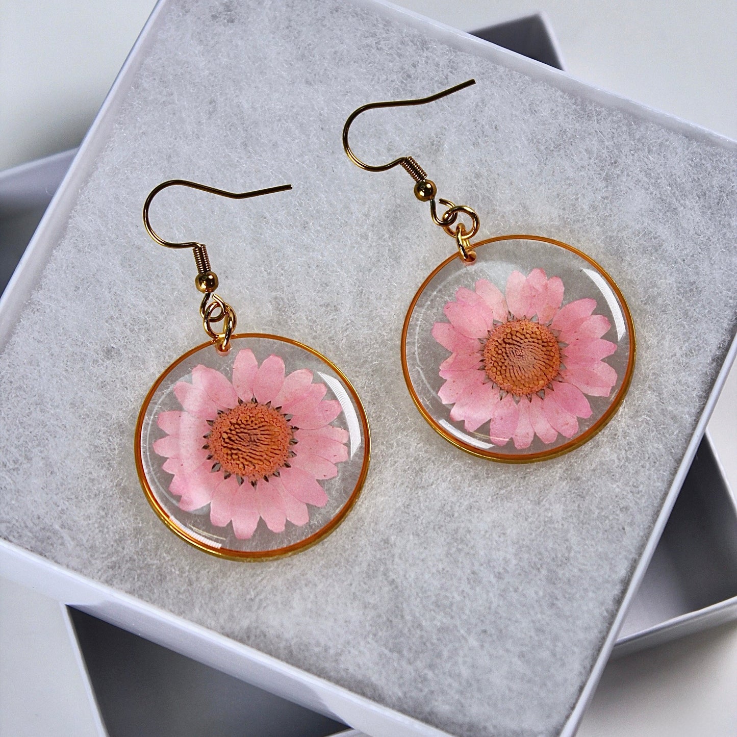 ORB Funky Earrings Pink