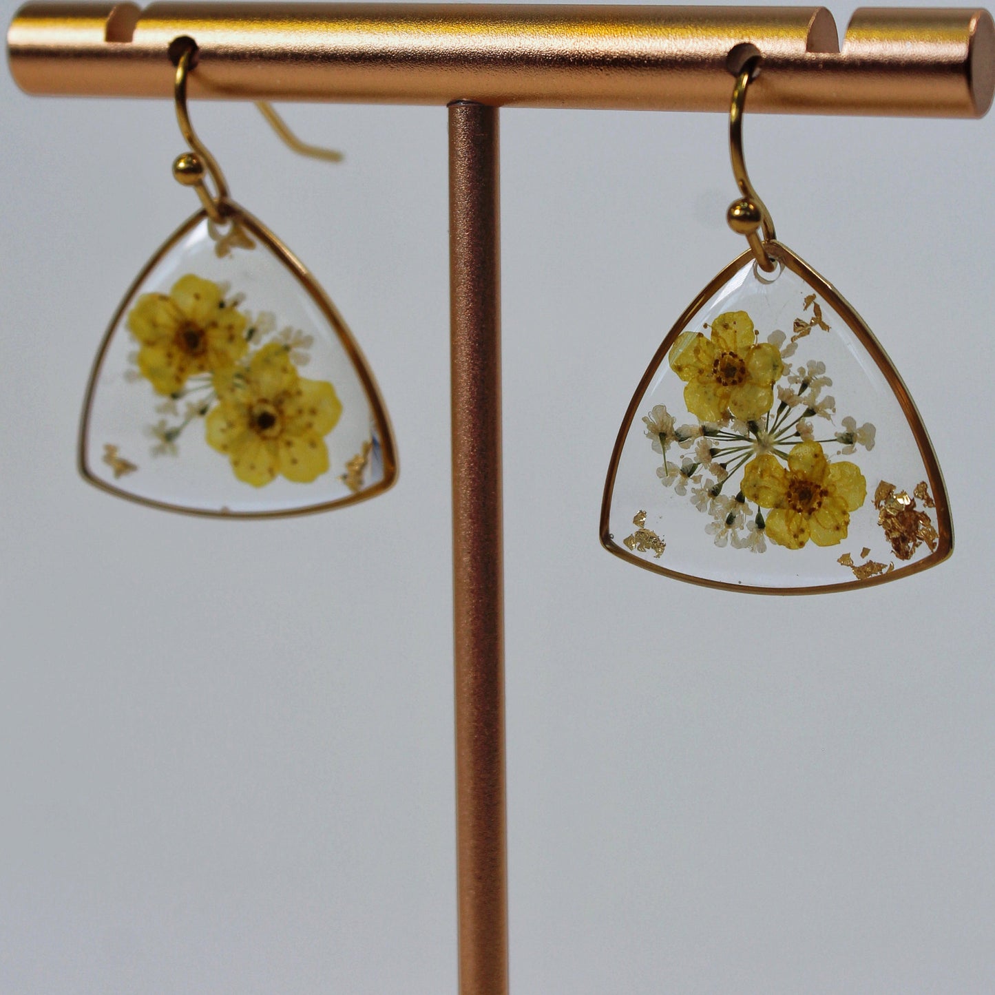 ORB Bluebell Earrings Yellow