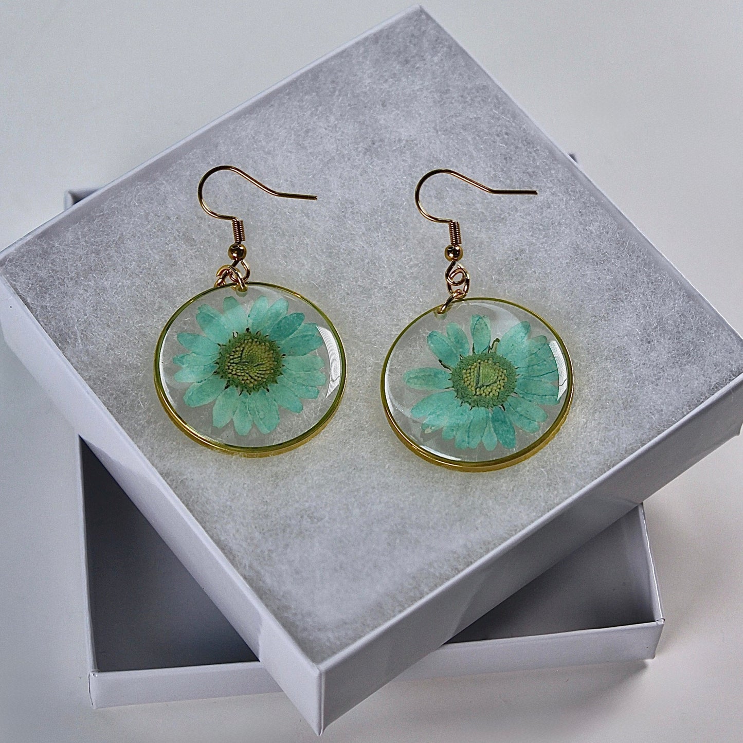 ORB Funky Earrings Green