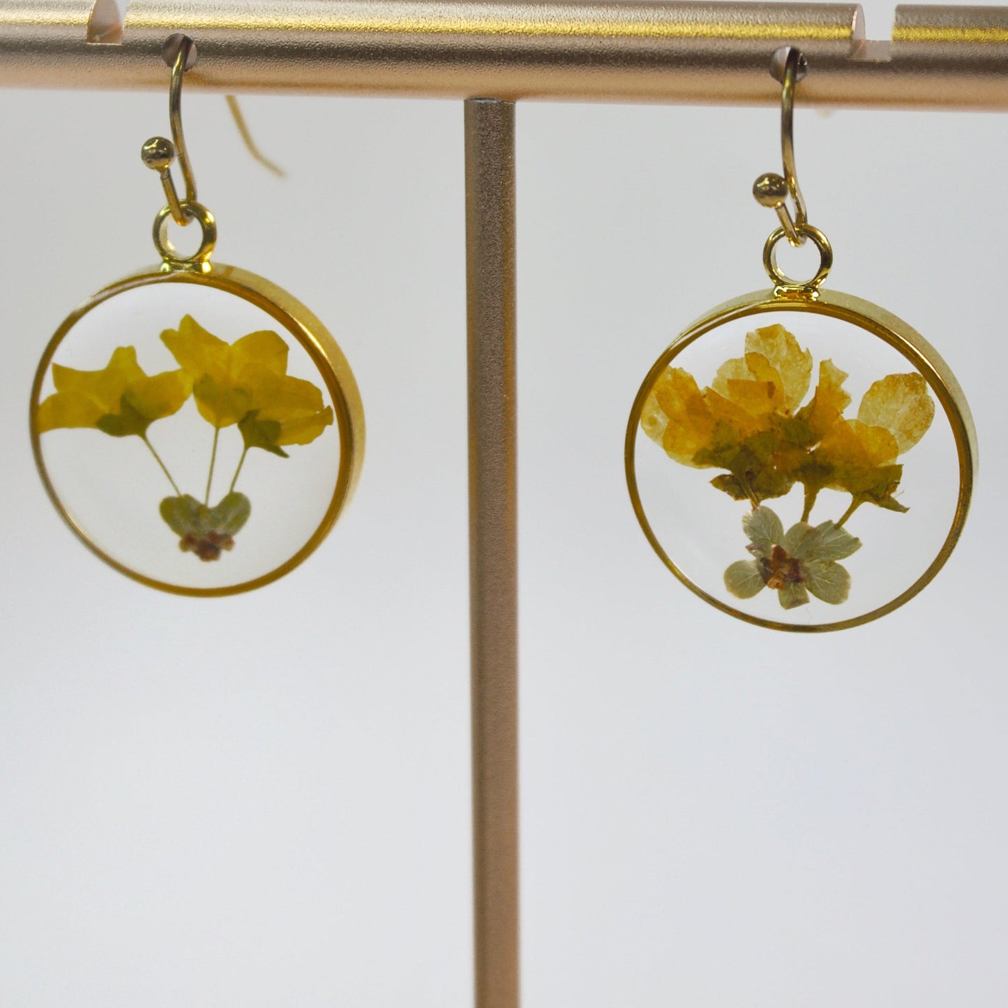 ORB Selene Earrings Yellow
