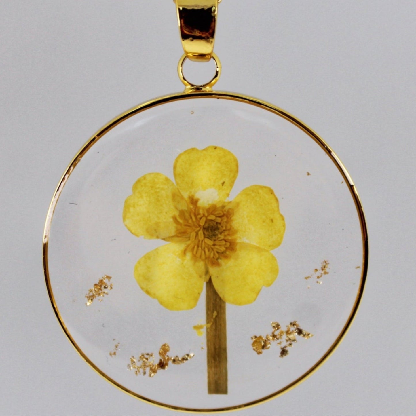 ORB Funky Yellow/Gold Necklace