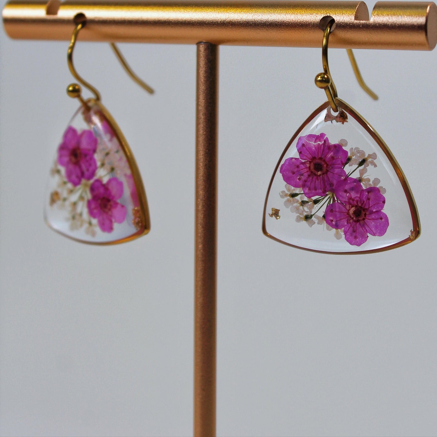 ORB Bluebell Earrings Fuchsia