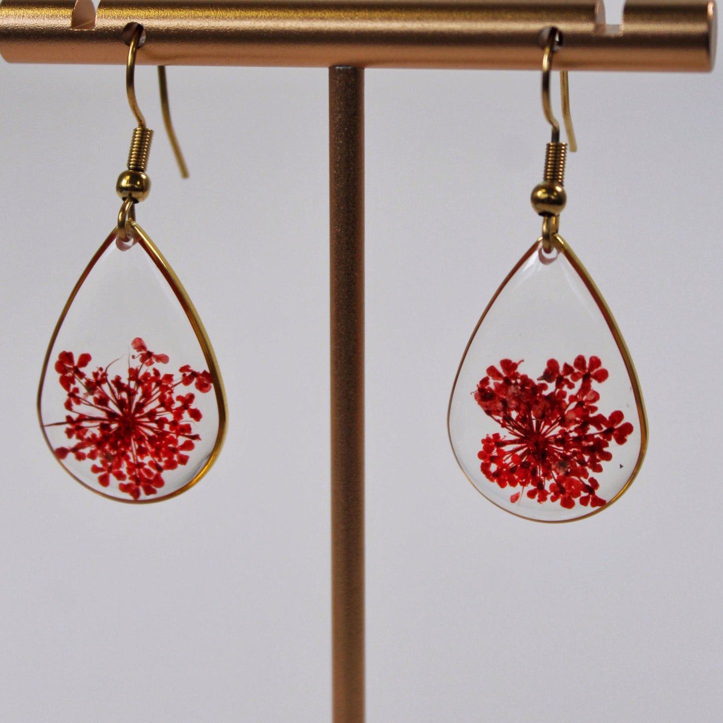 ORB Cleo Earrings Red