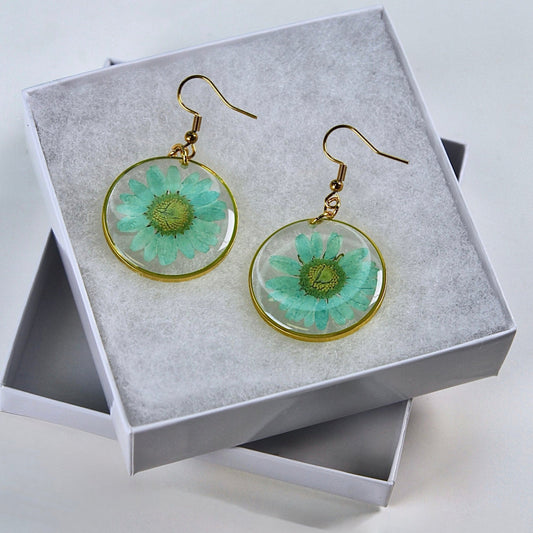 ORB Funky Earrings Green