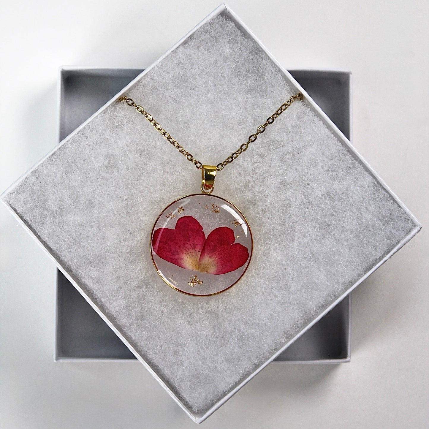 ORB Funky Rose Petals Necklace