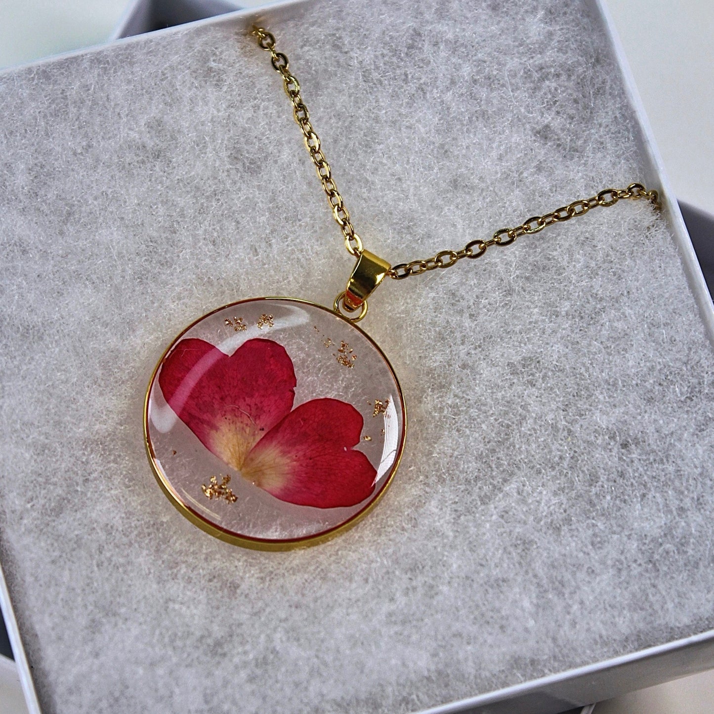 ORB Funky Rose Petals Necklace