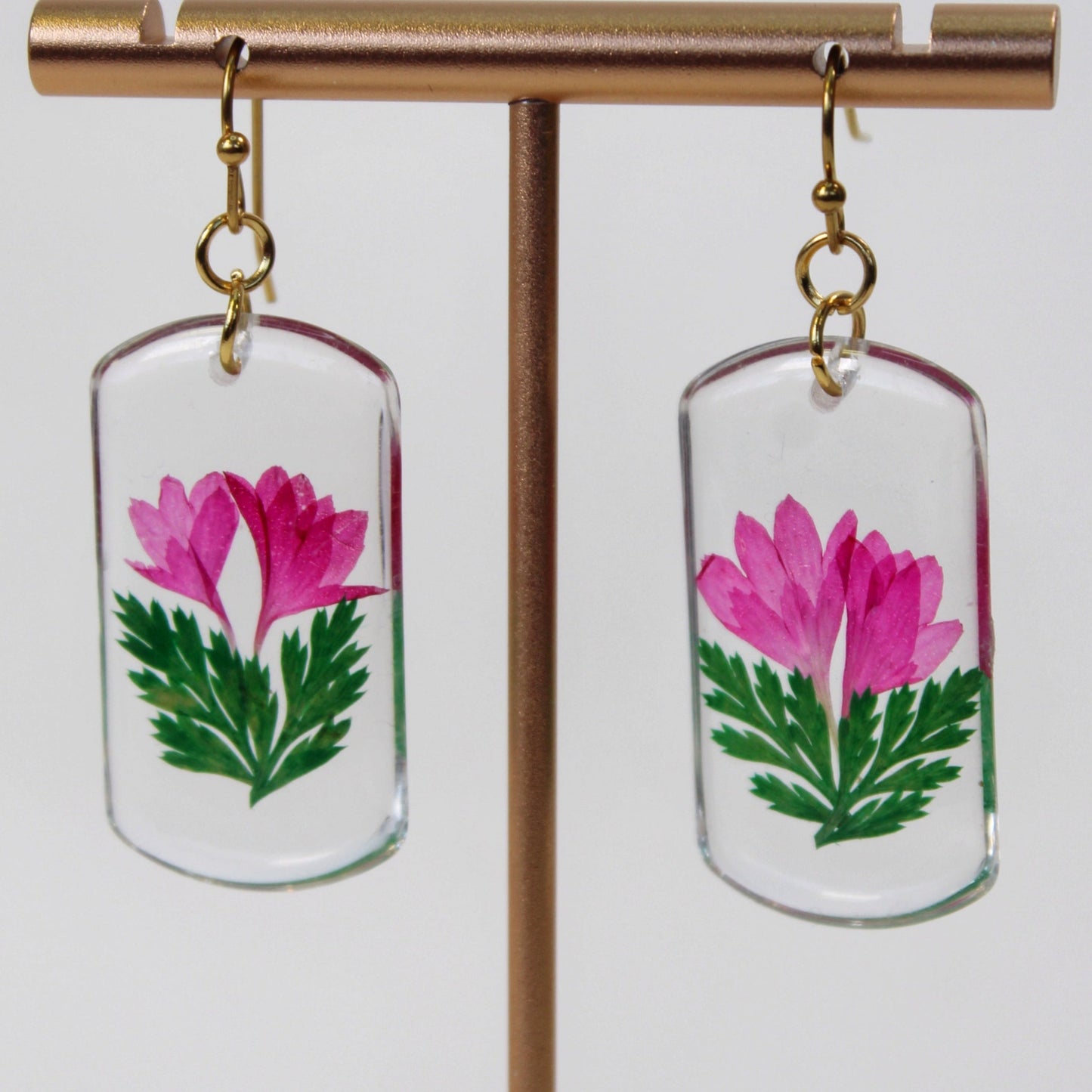ORB Zoe Earrings Pink/Green